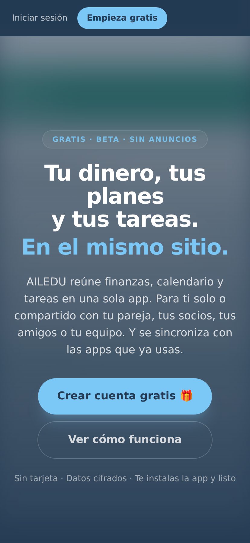 En móvil: es donde se fotografía el ticket, así que es la vista que manda.